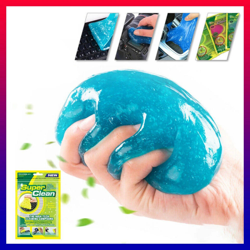 Dust Dirt Cleaning Gel Slime Magic | Rowkoly