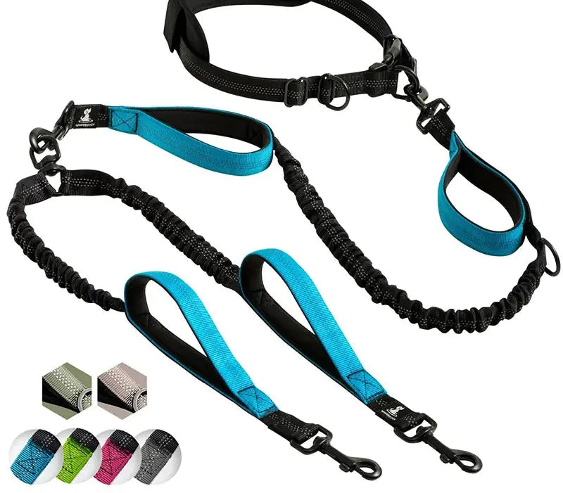 Reflective Comfort Leash Duo | Rowkoly