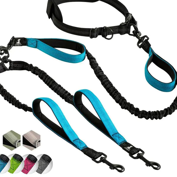 Reflective Comfort Leash Duo | Rowkoly