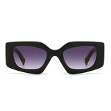 Retro Rectangular Cat Eye Sunglasses| Rowkoly