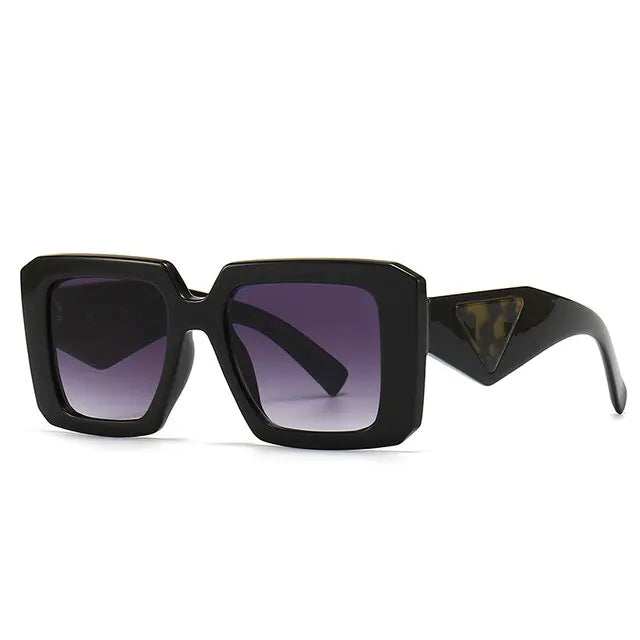 Retro Rectangular Cat Eye Sunglasses | Rowkoly