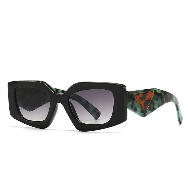 Retro Rectangular Cat Eye Sunglasses | Rowkoly