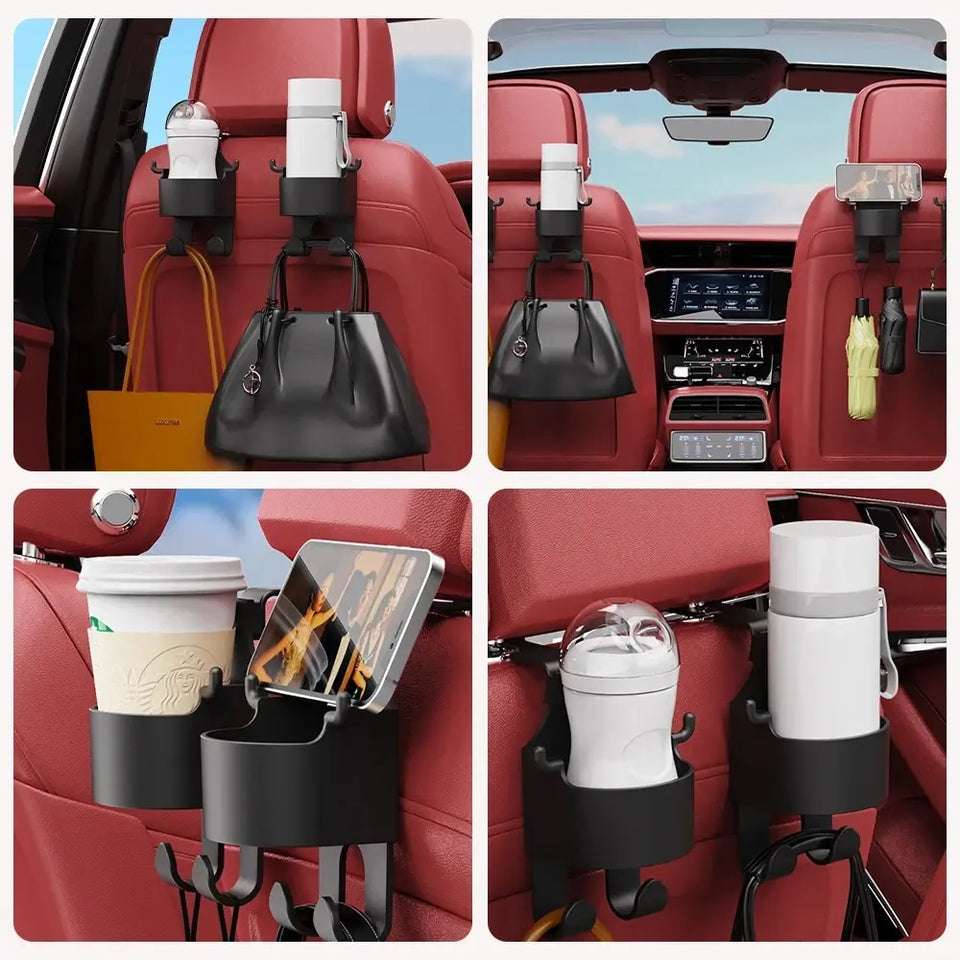 Car Headrest Hook Hanger Organizer | Rowkoly