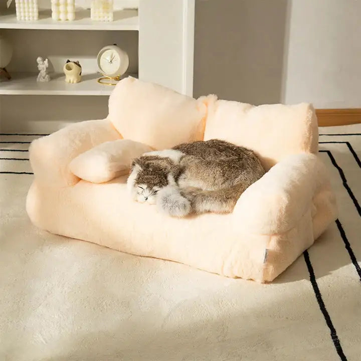 Luxury Soft Warm Pet Sofa | Rowkoly