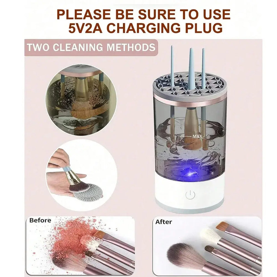 Makeup Brush Cleaning Machine | Rowkoly