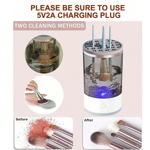 Makeup Brush Cleaning Machine | Rowkoly