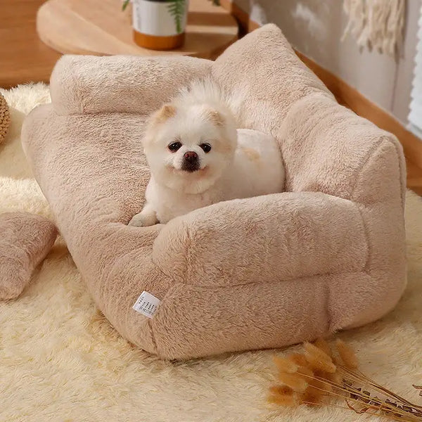 Luxury Soft Warm Pet Sofa | Rowkoly