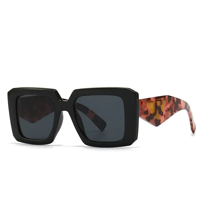 Retro Rectangular Cat Eye Sunglasses | Rowkoly