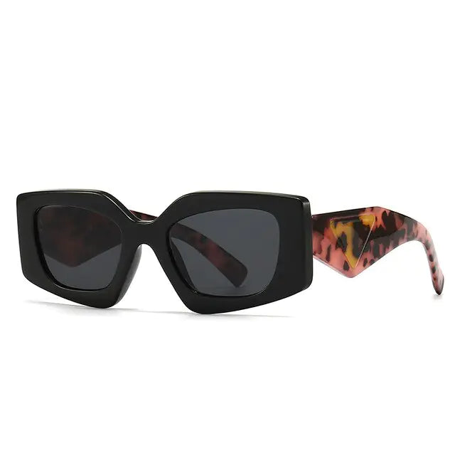 Retro Rectangular Cat Eye Sunglasses | Rowkoly