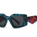 Retro Rectangular Cat Eye Sunglasses| Rowkoly