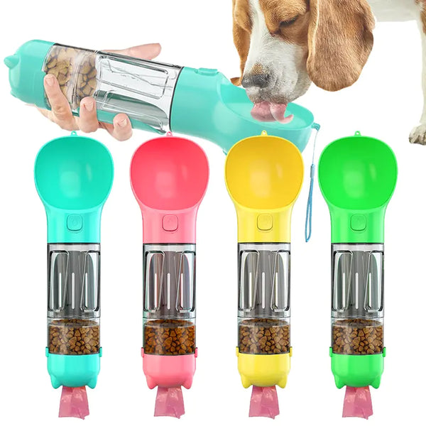 Multifunction Water Food Pet Bottle | Rowkoly