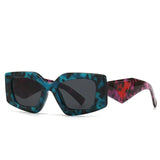 Retro Rectangular Cat Eye Sunglasses | Rowkoly